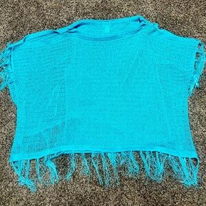 Chicos Top (poncho look) Women Size 00